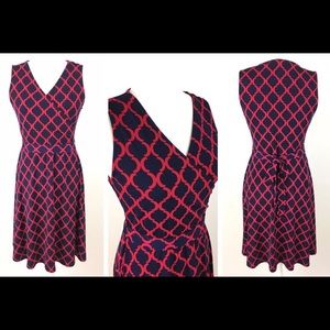 41 Hawthorn Women Casual A-line Belted Dress Sz M